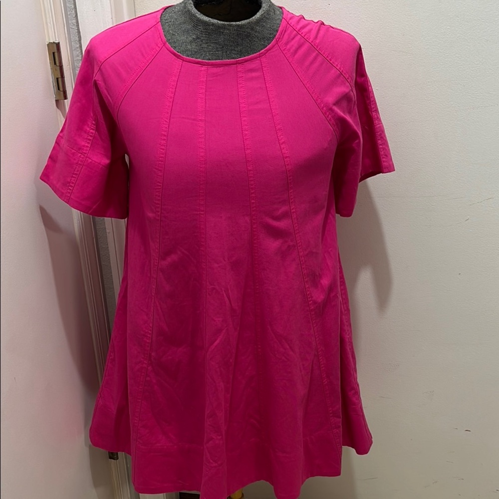 Free People Hot Pink Mini Dress